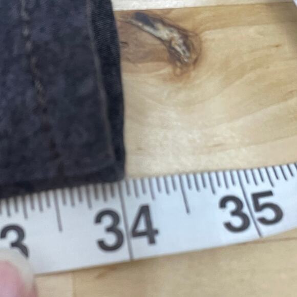 AG Adriano Goldschmied NWT Sueded Sateen Tellis Modern Slim Dark Gray Pant 33x34 - Picture 10 of 10